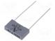 Kondenzátor  polypropylénový  10nF  15mm  ±5%  18x4x10mm  3,3kV/μs