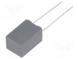 Kondenzátor  polypropylénový  10nF  5mm  ±5%  7,2x6x11mm  600V/μs