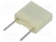Kondenzátor  polyesterový  220nF  40VAC  63VDC  Raster  5mm  ±10%
