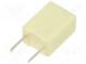 Kondenzátor  polyesterový  1uF  40VAC  63VDC  Raster  5mm  ±5%