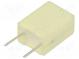 Kondenzátor  polyesterový  1uF  40VAC  63VDC  Raster  5mm  ±10%