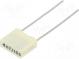 Kondenzátor  polyesterový  4,7nF  63VAC  100VDC  Raster  5mm  ±5%