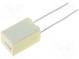 Kondenzátor  polyesterový  1uF  63VAC  100VDC  Raster  5mm  ±5%