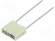 Kondenzátor  polyesterový  3,3nF  200VAC  400VDC  Raster  5mm  ±5%