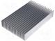 Chladič  extrudovaný  rebrovaný  L 300mm  W 190,5mm  H 50mm