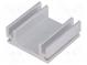 Chladič  extrudovaný  L 30mm  W 30mm  H 12mm