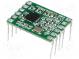 Modul  RF  434MHz  SPI  -110dBm  1,8÷3,6VDC  10dBm  THT  21,5x15,6mm