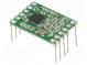 Modul  RF  868MHz  SPI  -110dBm  1,8÷3,6VDC  10dBm  THT  21,5x15,6mm