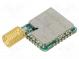 Modul  LoRA  868MHz  -140dBm  2,5÷3,7VDC  18,5dBm  SMD  22,1x13mm