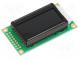 Displej  LCD  alfanumerický  VA Negative  8x2  LED  Znak 5,56mm