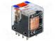 Relé  elektromagnetické  DPDT  Ucievky 24VDC  12A/240VAC  12A