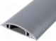 Uzatvorené káblové lišty  šedá  L  1m  Mat  PVC  H  13mm  W  60mm