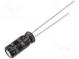 Kondenzátor  elektrolytický  THT  47uF  16VDC  Ø5x11mm  Raster  2mm