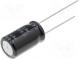 Kondenzátor  elektrolytický  THT  470uF  35VDC  Ø10x16mm  ±20%