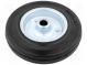 Transportné koleso  Ø  150mm  W  40mm  Dyn.záť  1700N  101kg  guma