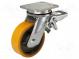 Transportné koleso  Ø  150mm  W  50mm  H  210mm  otočné s blokádou