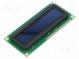 Displej  OLED  alfanumerický  16x2  Rozm  80x36x10mm  biela  PIN  16