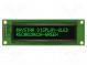 Displej  OLED  alfanumerický  20x2  Rozm  116x37x9,8mm  zelený