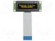 Displej  OLED  alfanumerický  16x2  Rozm  53x20x7,6mm  žltá  PIN  16