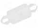 Rozperka PCB  polyamid  Dĺ  6mm  zacvaknutie/zacvaknutie