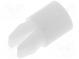 Montážny kolík  polyamid  Dĺ  6,4mm  Ø2  4,3mm  Ø1  3,5mm