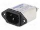 Konektor  napájacie AC  zásuvka  vidlica  1A  250VAC  IEC 60320
