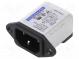 Konektor  napájacie AC  zásuvka  vidlica  3A  250VAC  IEC 60320
