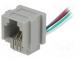 Zásuvka  RJ12  150mm  PIN  6  so zabezpečením 