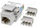 Zásuvka  RJ45  PIN  8  Usporiad.kol  8p8c  IDC  na panel,západka