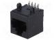 Zásuvka  RJ45  PIN  8  Kat  5  Usporiad.kol  8p8c  THT  úhlový