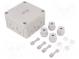 Kryt  prepojovacia skrinka  X 94mm  Y 94mm  Z 57mm  polystyrén