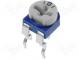 Potenciometer  montážny  jednootáčkový,ležiaci  200kΩ  100mW