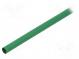 Teplom zmrštiteľná trubička  bez lepidla,pružné  2  1  6,4mm