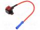 Rozdvojka  automobilový ACN  10A  poistka mini x2  1mm2