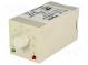 Časové relé  1÷12s  DPDT  230VAC/5A  Unap  110÷127VAC  110÷127VDC