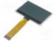 Displej  LCD  grafický  COG, STN Positive  128x64  šedá  LED  PIN 34