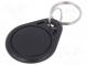 Prívesok RFID  čierna  100÷150kHz  Mat  plast  64bit  4g