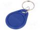 Prívesok RFID  modrý  100÷150kHz  Mat  plast  64bit  4g