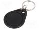 Prívesok RFID  ISO 11784/5,T5577  čierna  125kHz  Mat  plast  4g