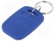 Prívesok RFID  laserom tlačený kód vo formáte 8H10D  modrý