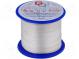 Postriebrený medený drôt  0,7mm  250g  Cu,postriebrené  72m