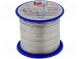 Postriebrený medený drôt  0,8mm  250g  Cu,postriebrené  58m