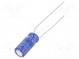 Kondenzátor  elektrolytický  THT  100uF  25VDC  Ø5x11mm  ±20%