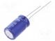 Kondenzátor  elektrolytický  THT  1000uF  25VDC  Ø10x16mm  ±20%