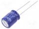 Kondenzátor  elektrolytický  THT  470uF  35VDC  Ø10x12,5mm  ±20%