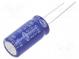 Kondenzátor  elektrolytický  THT  100uF  200VDC  Ø12,5x25mm  ±20%