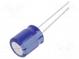 Kondenzátor  elektrolytický  THT  6,8uF  400VDC  Ø10x12,5mm  ±20%