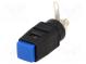 Laboratórna svorka  modrý  60VDC  16A  Montáž  priskrutkovaním