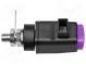 Laboratórna svorka  purpurová  300VDC  16A  Izolácia  polyamid