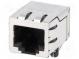 Zásuvka  RJ45  PIN  8  tienené,s oddeľovacím transformátorom
